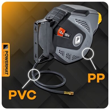 Powermat automatinė kompresoriaus žarna 14 m 1/4" 17