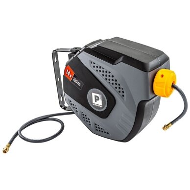 Powermat automatinė kompresoriaus žarna 14 m 1/4" 2 Powermat automatinė kompresoriaus žarna 14 m 1/4" 2