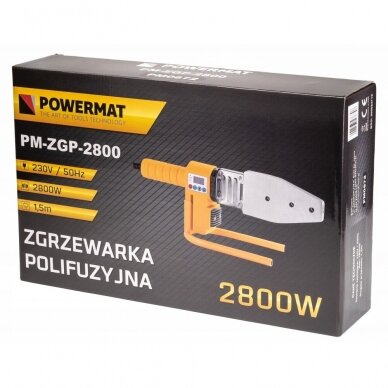 Powermat PM-ZGP-2800 suvirinimo aparatas vamzdžiams 10