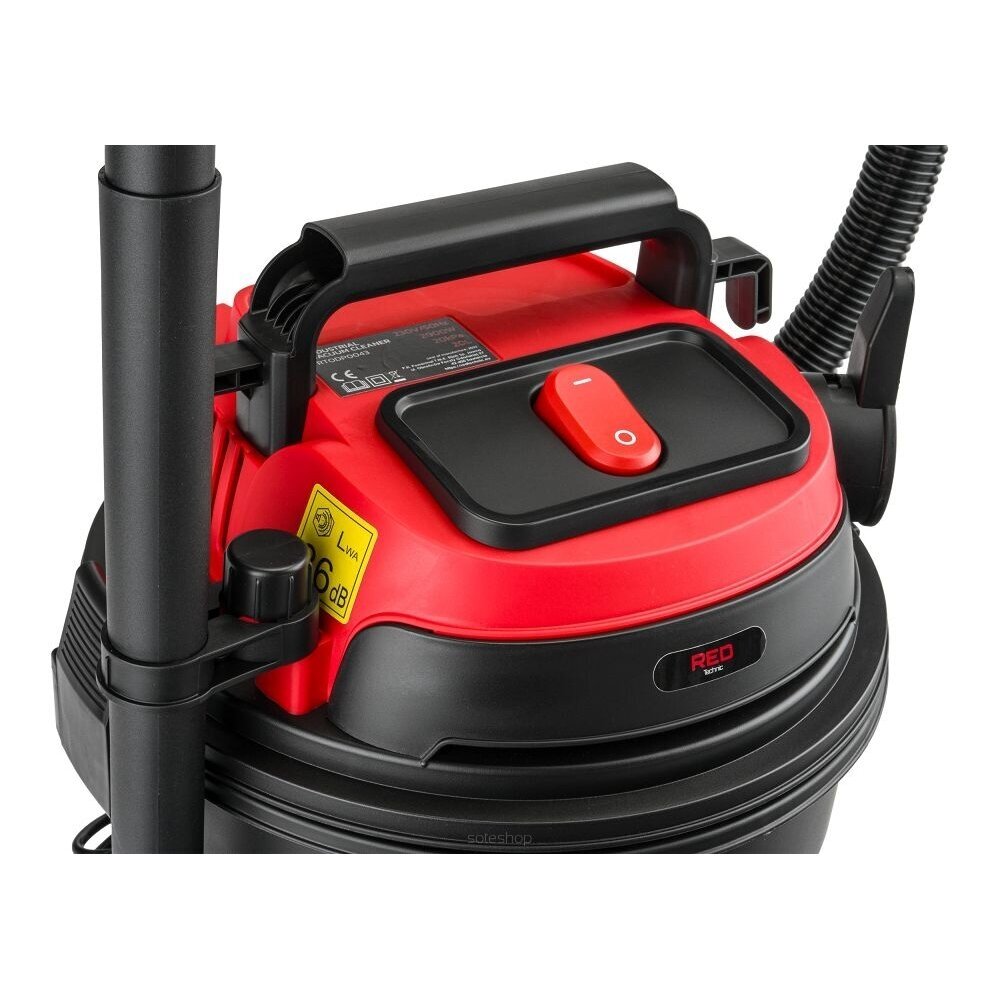 Pramoninis sauso ir drėgno valymo siurblys 20L, 2000W 2 Pramoninis sauso ir drėgno valymo siurblys 20L, 2000W 2
