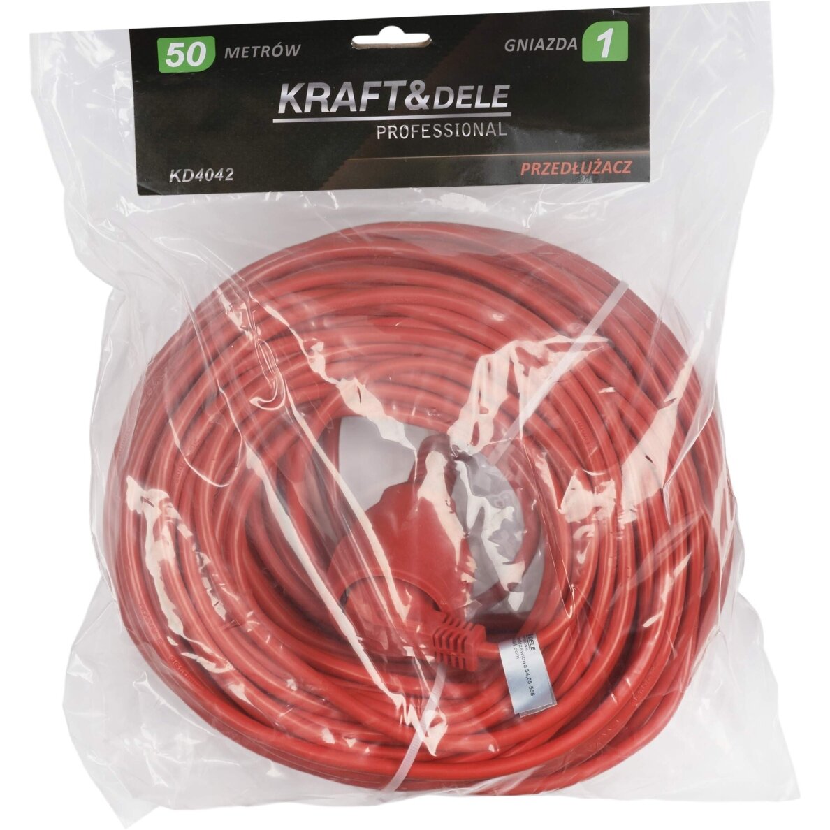 Prailginimo kabelis 50m Kraft&Dele KD4042 5