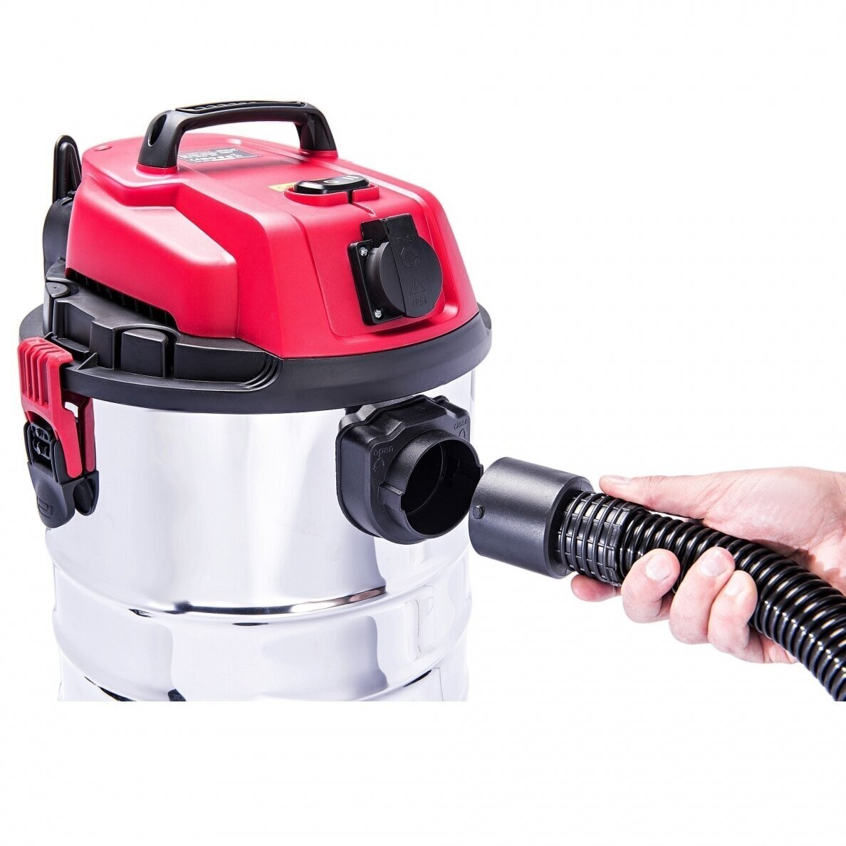 Pramoninis dulkių siurblys sauso ir drėgno valymo 30L, 1600W 8 Pramoninis dulkių siurblys sauso ir drėgno valymo 30L, 1600W 8
