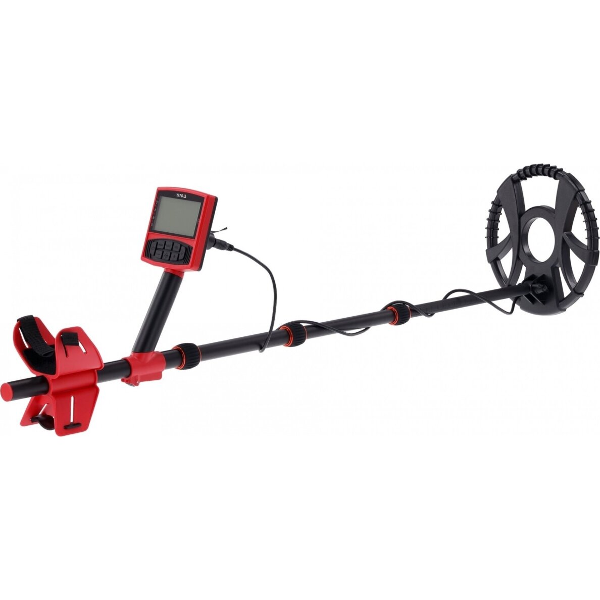 Profesionalus metalo detektorius su LCD ekranu | aptikimo gylis iki 22 cm YATO 1 Profesionalus metalo detektorius su LCD ekranu | aptikimo gylis iki 22 cm YATO 1