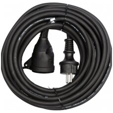 Prailginimo kabelis guminis IP44, 3x1,5mm2 20m