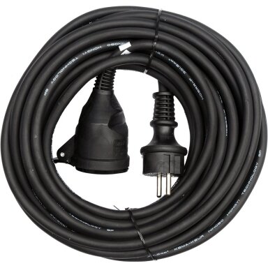 Prailginimo kabelis guminis IP44, 3x1,5mm2 20m Prailginimo kabelis guminis IP44, 3x1,5mm2 20m