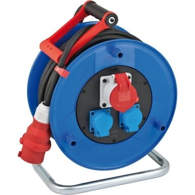 Pramoninis prailgintuvas su rite 20m 5x2,5mm² 230/400V Pramoninis prailgintuvas su rite 20m 5x2,5mm² 230/400V