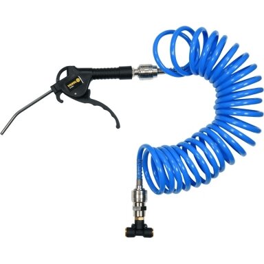 Prapūtimo pistoletas su spiraline žarna 5x8 mm, 5M 81634 Prapūtimo pistoletas su spiraline žarna 5x8 mm, 5M 81634