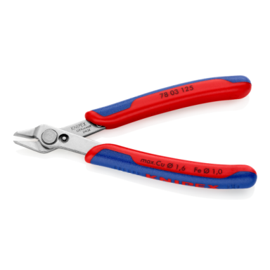 Precizinės elektronikos kirpimo replės 125mm KNIPEX Precizinės elektronikos kirpimo replės 125mm KNIPEX