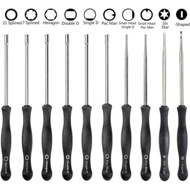 Precizinių atsuktuvų įrankių rinkinys karbiuratoriui ir kt. 10vnt Essen Tools CAT10