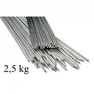 Pridėtinė viela AlMg4,5Mn TIG 2,5kg 1m Pridėtinė viela AlMg4,5Mn TIG 2,5kg 1m