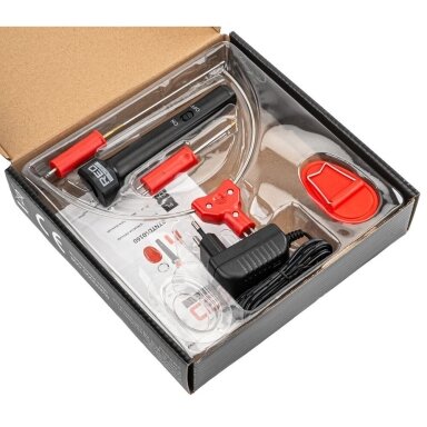Profesionalus terminis pjovimo peilis putplasčiui su 3 antgaliais RTNTDS0160 Red Technic