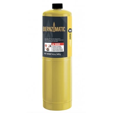 Propileno dujos BERNZOMATIC, 400g