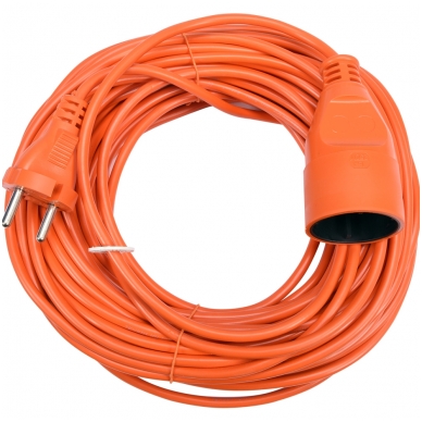 Prailginimo kabelis su lizdu 2x1 mm² 20m 1