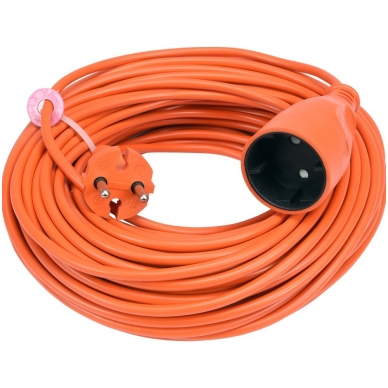Prailginimo kabelis su lizdu 2x1 mm² 30m