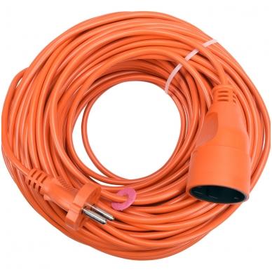 Prailginimo kabelis su lizdu 2x1 mm² 40m 1
