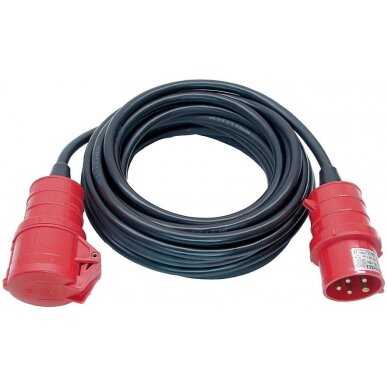 Prailgintuvas 25m 1CEE400V/32A RN 5x4,0 gumuotas kabelis, Brennenstuhl Prailgintuvas 25m 1CEE400V/32A RN 5x4,0 gumuotas kabelis, Brennenstuhl