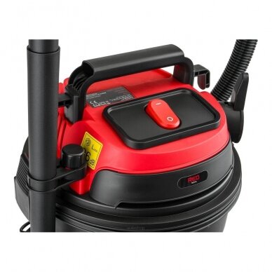 Pramoninis sauso ir drėgno valymo siurblys 20L, 2000W 2 Pramoninis sauso ir drėgno valymo siurblys 20L, 2000W 2