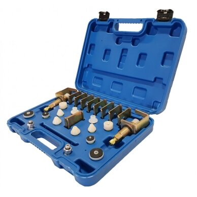 Praplovimo ir patikrinimo adapterių rinkinys kondicionieriui ESSEN TOOLS 3 Praplovimo ir patikrinimo adapterių rinkinys kondicionieriui ESSEN TOOLS 3