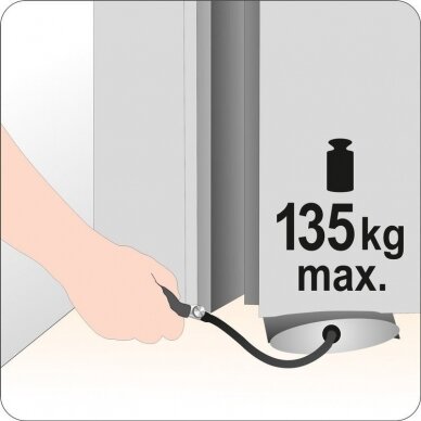 Pripučiama montavimo pagalvė 190 X 115 mm 135 kg 2 Pripučiama montavimo pagalvė 190 X 115 mm 135 kg 2