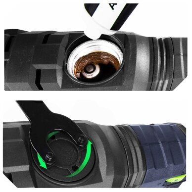 Profesionalus perforatorius 1500W 6J SDS+ | pilnas komplektas Wuber W28925  7