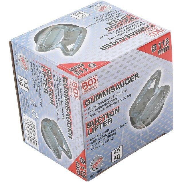 Prisisiurbiantis kėliklis metalinis Ø115mm BGS-Technic 2