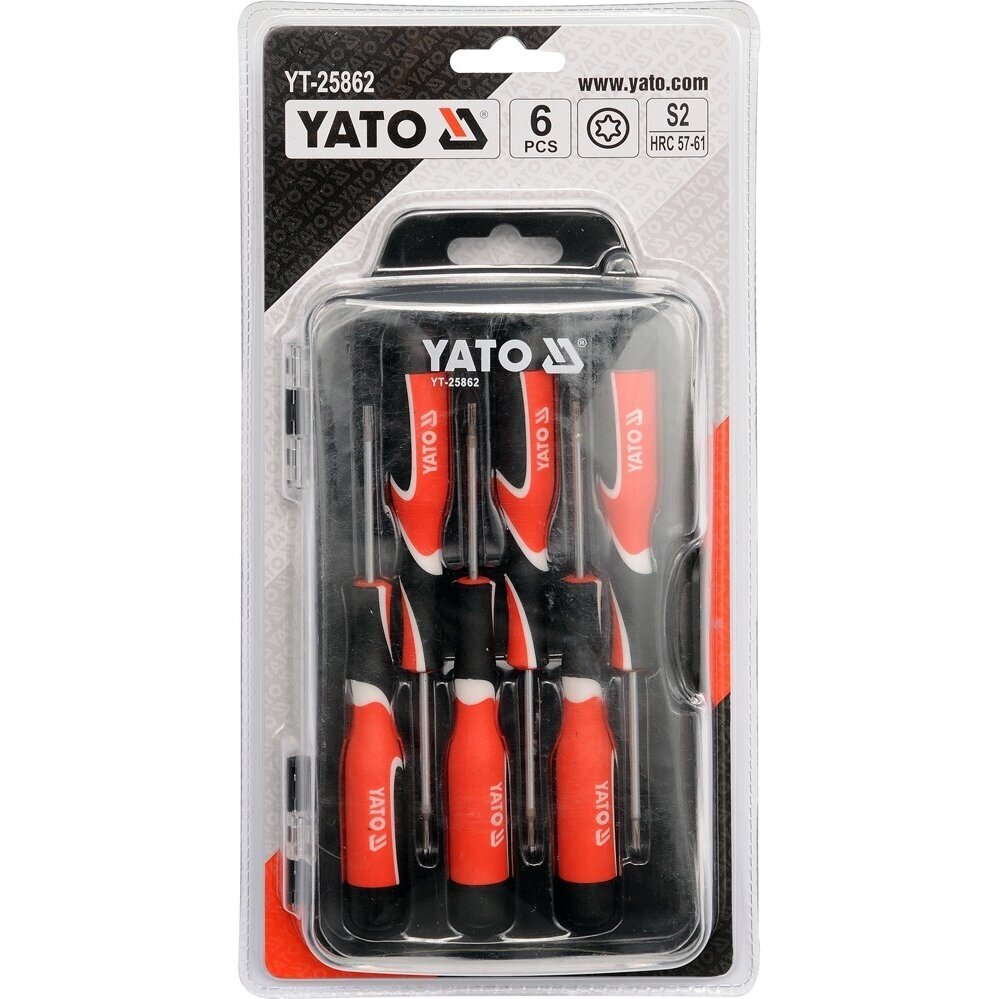 Precizinių atsuktuvų rinkinys Torx | 6 vnt YATO 1