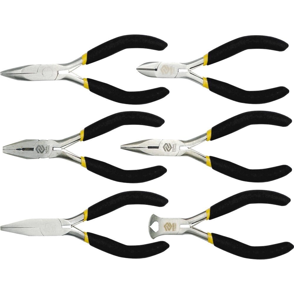 Precizinių replyčių komplektas 6 vnt., 125 mm VOREL Precizinių replyčių komplektas 6 vnt., 125 mm VOREL