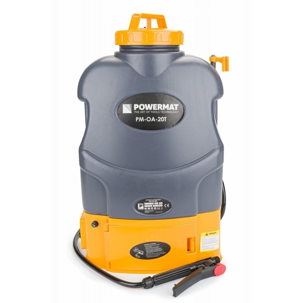 Purkštuvas akumuliatorinis 20l Powermat PM-OA-20T 2 Purkštuvas akumuliatorinis 20l Powermat PM-OA-20T 2