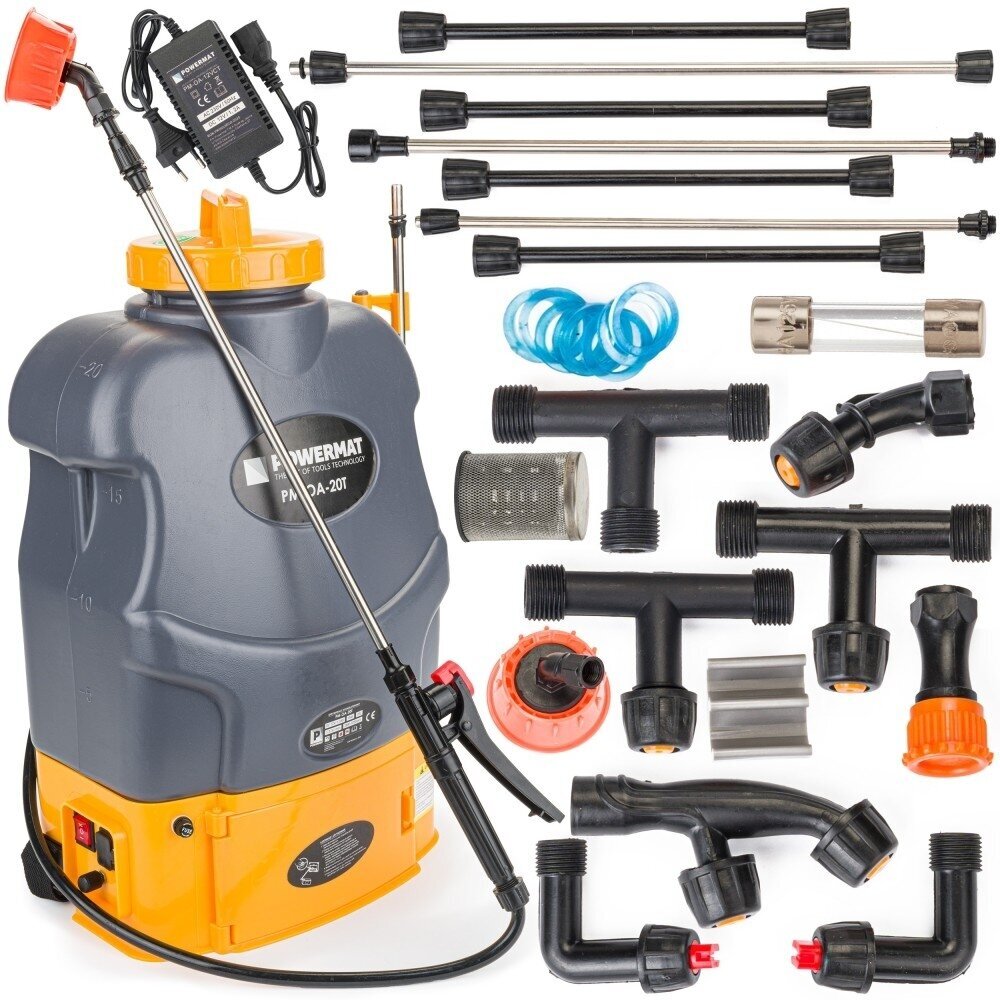 Purkštuvas akumuliatorinis 20l Powermat PM-OA-20T Purkštuvas akumuliatorinis 20l Powermat PM-OA-20T