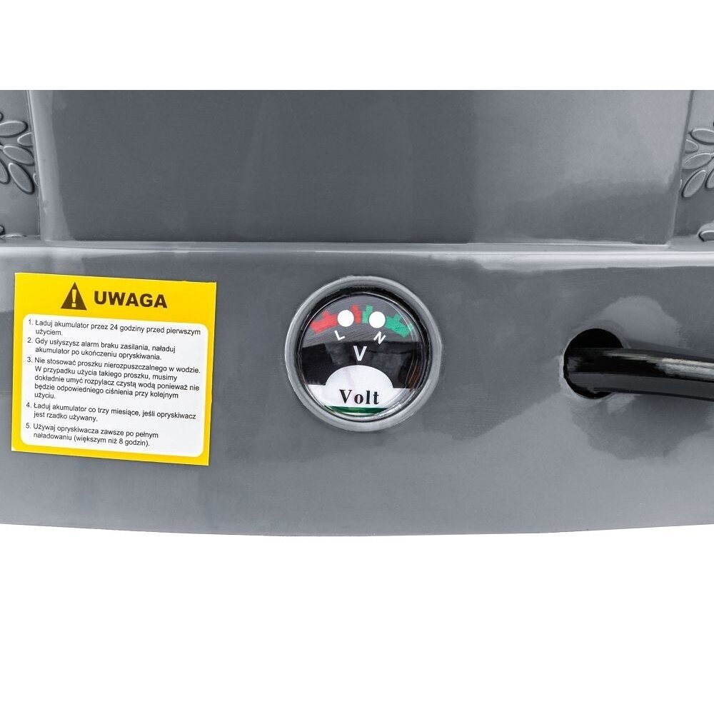 Purkštuvas sodui akumuliatorinis 16L Powermat PM-OA-16T 10