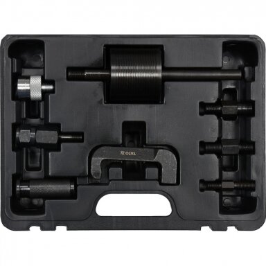 Purkštukų iškalėjų rinkinys su atbuliniu plaktuku ir adapteriais Mercedes CDI 8 vnt. YATO