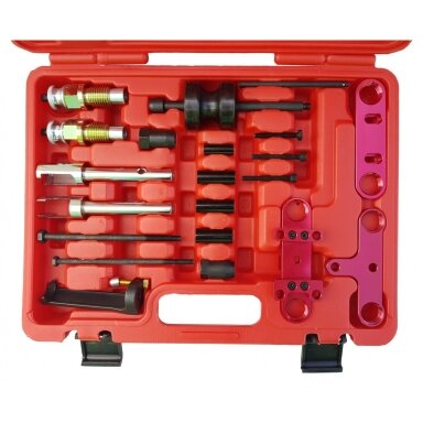 Purkštukų pašalinimo ir montavimo įrankių rinkinys BMW N20, N47, N54, N55, N57, N63 varikliams - Essen Tools CTA7644 Purkštukų pašalinimo ir montavimo įrankių rinkinys BMW N20, N47, N54, N55, N57, N63 varikliams - Essen Tools CTA7644