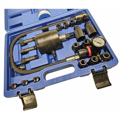 Purkštukų ištraukimo rinkinys, pneumatinis su manometru Essen Tools SK8143P 3 Purkštukų ištraukimo rinkinys, pneumatinis su manometru Essen Tools SK8143P 3