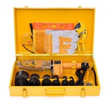 PVC vamzdžių litavimo prietaisas 16-63MM 2800W PVC vamzdžių litavimo prietaisas 16-63MM 2800W