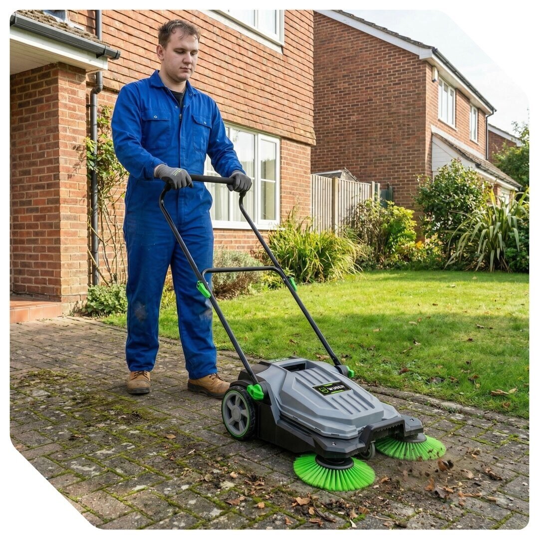 Mechaninė šlavimo mašina trinkelėms 650mm WUBER W42670 15 Mechaninė šlavimo mašina trinkelėms 650mm WUBER W42670 15