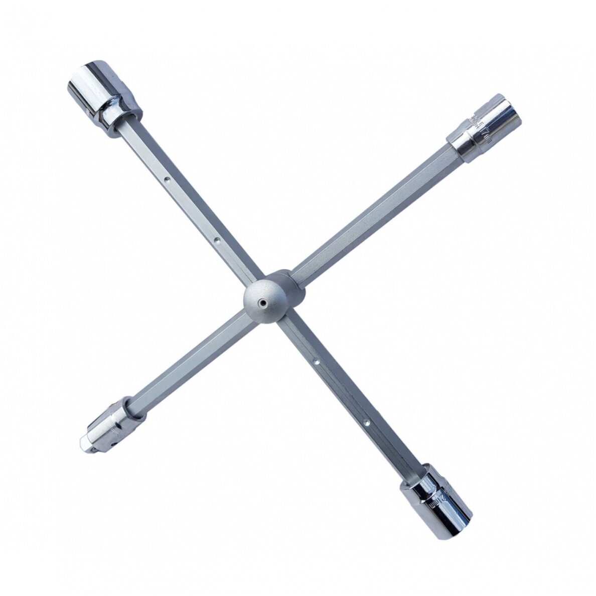 Raktas kryžminis sudedamas/slankiojantis 17/19/21/24mm + 1/2" adapteris Raktas kryžminis sudedamas/slankiojantis 17/19/21/24mm + 1/2" adapteris