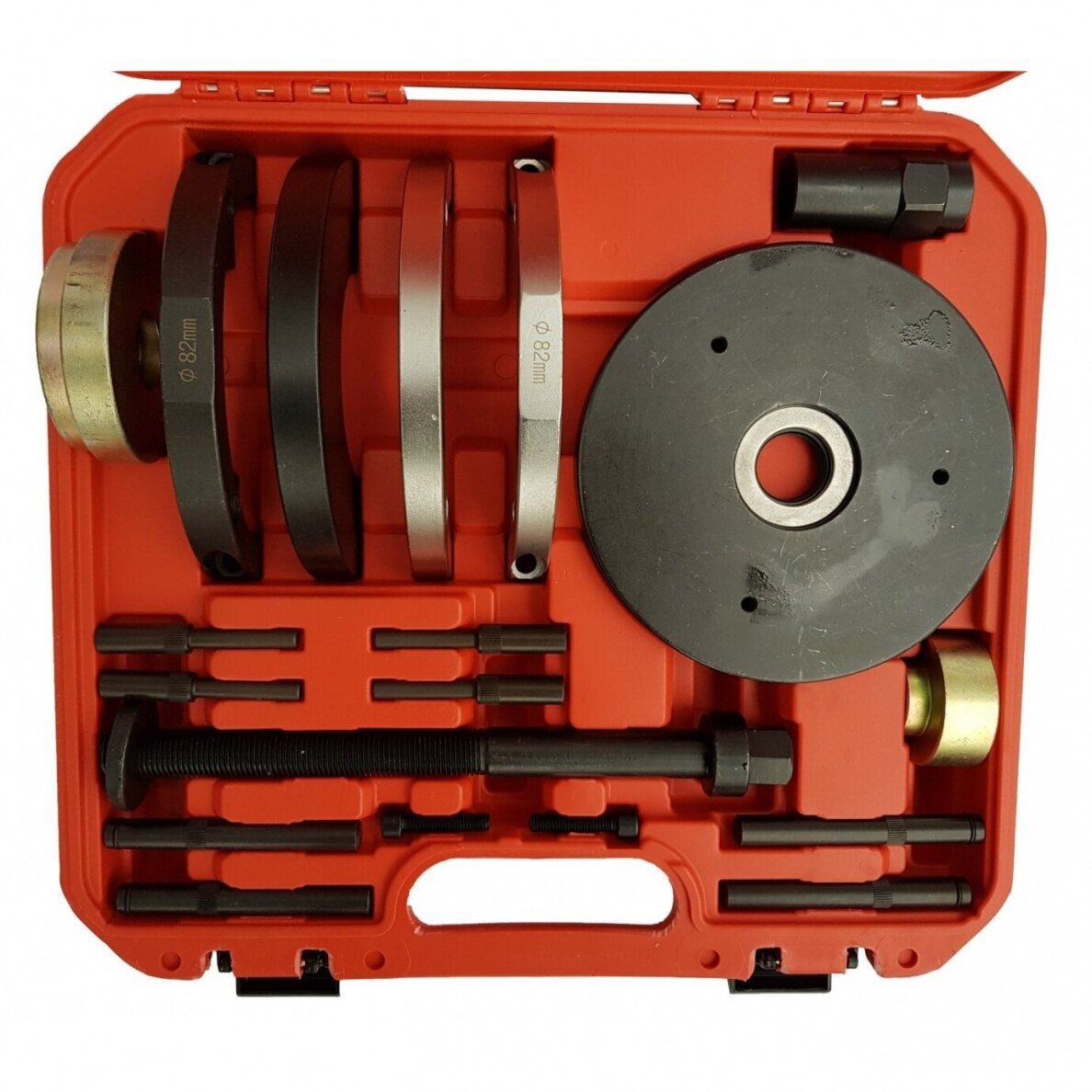 Ratų guolių presavimo įrankiai Ford, Land Rover, Volvo Guolio blokas Ø82mm Essen Tools 6 Ratų guolių presavimo įrankiai Ford, Land Rover, Volvo Guolio blokas Ø82mm Essen Tools 6
