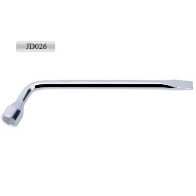 Raktas ratams lenktas 17 mm, 350 mm ilgio Raktas ratams lenktas 17 mm, 350 mm ilgio
