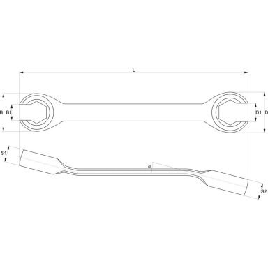 Raktas stabdžių žarnelėms 13x14mm YATO YT-0137