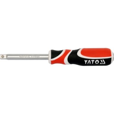 Rankena galvutei, išorinis kvadratas 1/4" 150mm YATO YT-1427 Rankena galvutei, išorinis kvadratas 1/4" 150mm YATO YT-1427