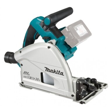 Rankinis diskinis pjūklas Makita DSP600ZJ+ Lagaminas, + diskas, 2 x 5,0Ah 18V Li-ion Rankinis diskinis pjūklas Makita DSP600ZJ+ Lagaminas, + diskas, 2 x 5,0Ah 18V Li-ion