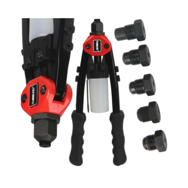 Rankinis svirtinis kniediklis su 5 galvutėmis 320 mm 2.4 - 6.4 mm M49573 MAR - POL