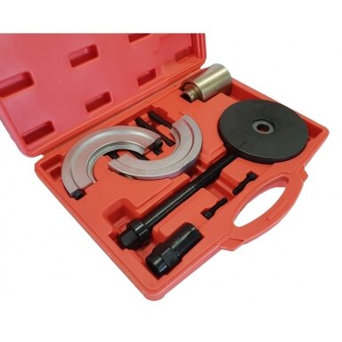 Ratų guolių presavimo įrankiai Audi (Guolio blokas Ø90mm) 14vnt. Essen Tools Ratų guolių presavimo įrankiai Audi (Guolio blokas Ø90mm) 14vnt. Essen Tools