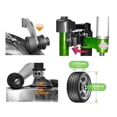 Ratų montavimo staklės PULI PL1211 Ratų montavimo staklės PULI PL1211
