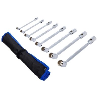 Raktų dvipusių su vartoma galvute komplektas | 8 - 24 mm | 8 vnt BGS 2 Raktų dvipusių su vartoma galvute komplektas | 8 - 24 mm | 8 vnt BGS 2