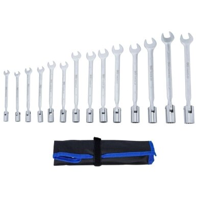Raktų su vartoma galvute komplektas | 8 - 22 mm | 14 vnt BGS 3 Raktų su vartoma galvute komplektas | 8 - 22 mm | 14 vnt BGS 3