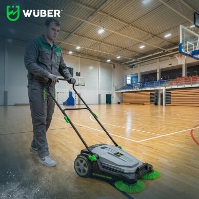 Mechaninė šlavimo mašina trinkelėms 650mm WUBER W42670 16 Mechaninė šlavimo mašina trinkelėms 650mm WUBER W42670 16
