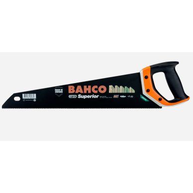 Rankinis pjūklas medžiui Superior 19" 475mm NXT9/10 Bahco