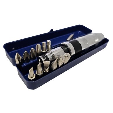 Rankinis smūginis atsuktuvas su antgaliais | 13 vnt. ESSEN TOOLS