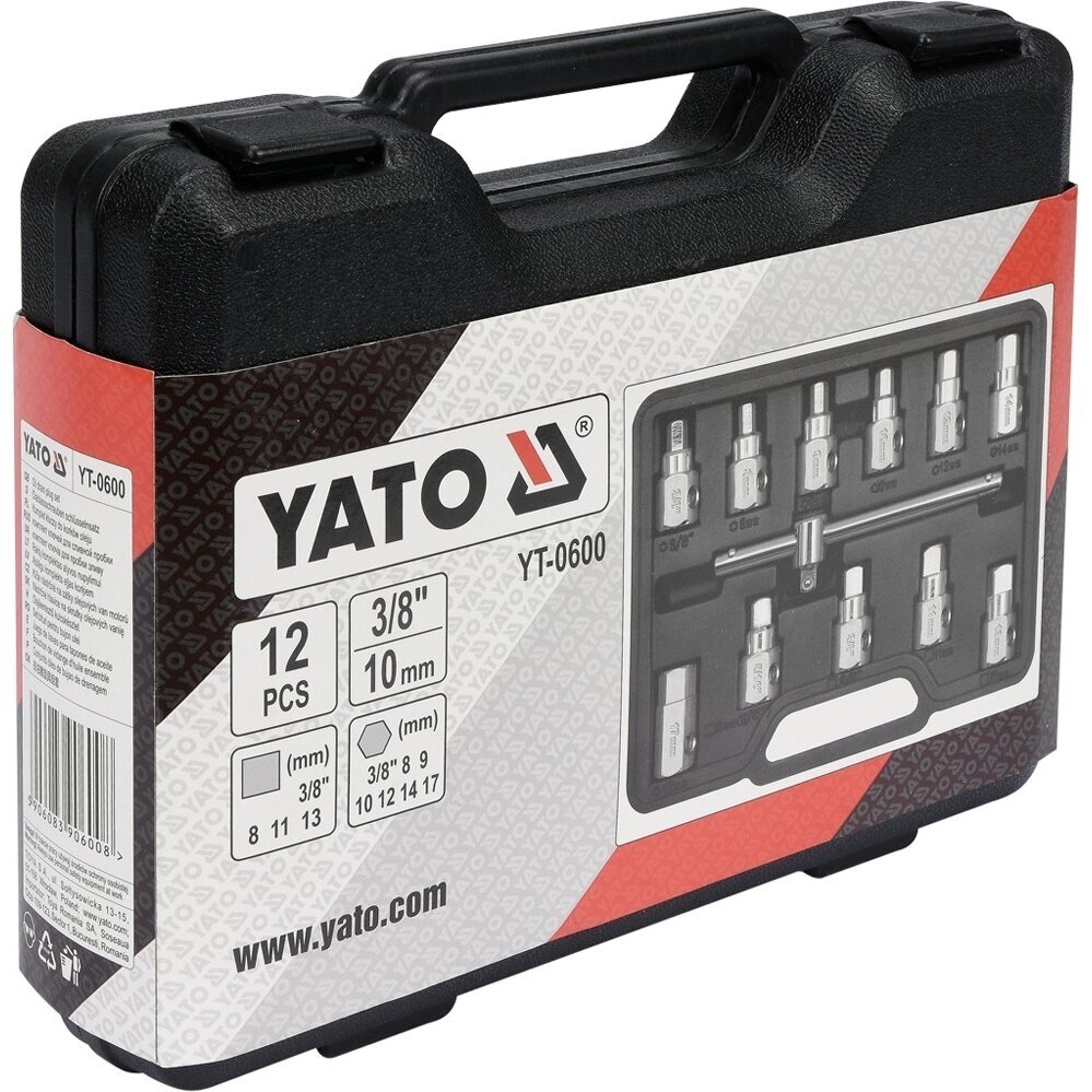 Raktai alyvos nuleidimui | 12 vnt YATO 3